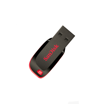 Pendrive Sandisk Cruzer Blade 16GB USB 2.0 SDCZ50-016G-B35S