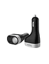 Cargador para Auto Hoco Z29 Regal Carga Rápida 2 USB Negro