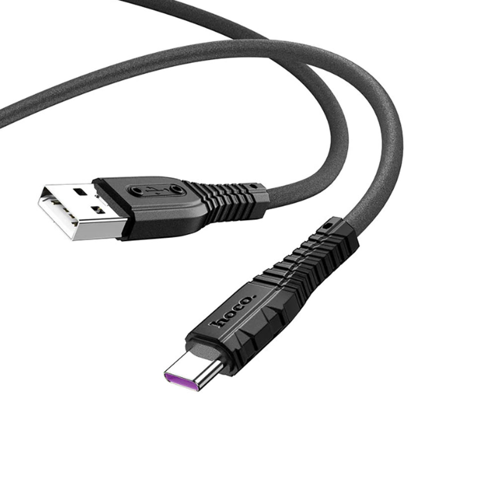 Cable Hoco X67A USB a Tipo C 5A 1m Negro