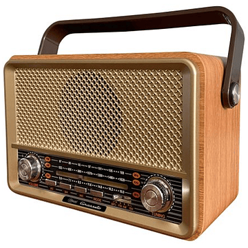 Radio Parlante MLab 9142 Retro Grosseto Bluetooth USB FM