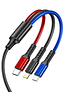 Cable Awei CL-971 3 en 1  Negro