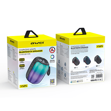 Parlante Awei Y525 Bluetooth Negro