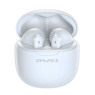 Audifonos Awei T68 ENC TWS In Ear Bluetooth Blanco