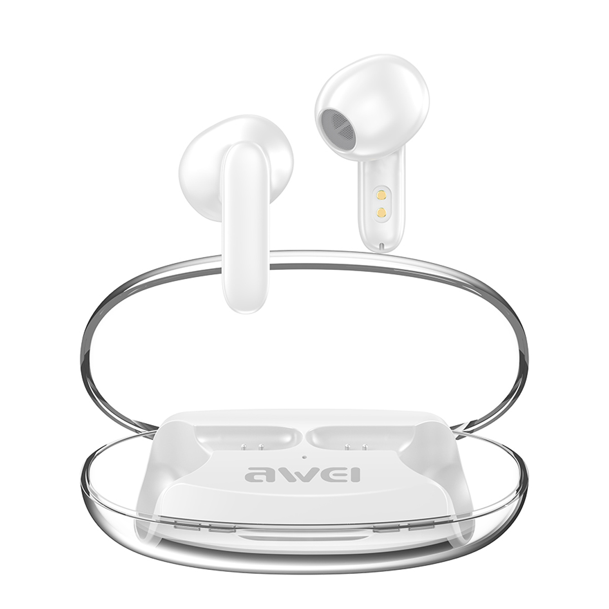 Audifonos Awei T85 ENC TWS In Ear Bluetooth Blanco