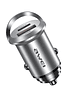 Cargador para auto Awei C-708 USB A y QC3.0 45W Silver