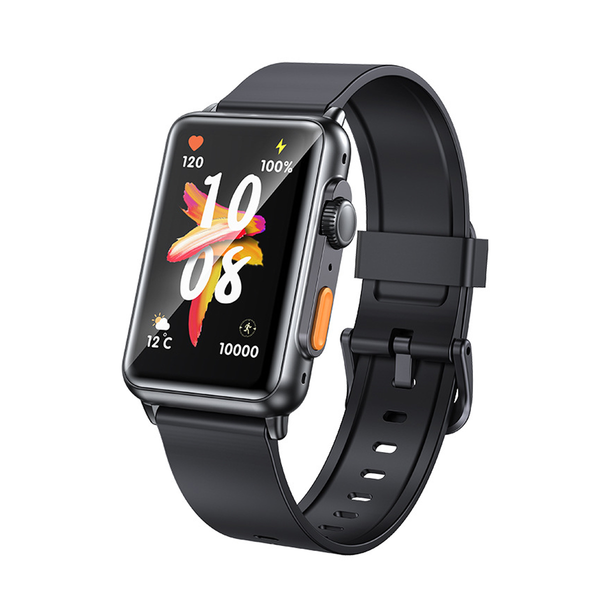 Smartwatch Awei H28 Reloj Inteligente 1.57 Pulg Negro
