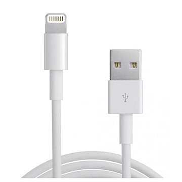 Cable Fonemax MFI USB A a Lightning 1m Blanco