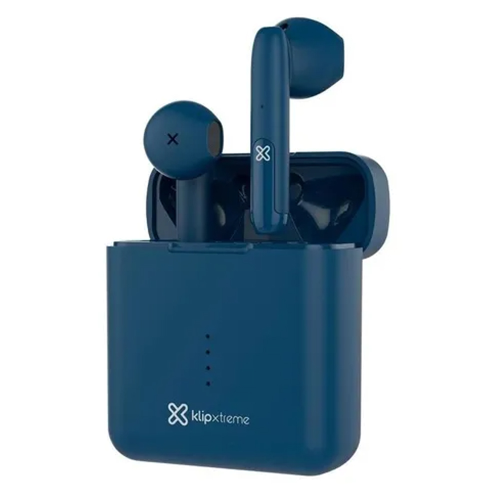 Audífonos Klip Xtreme TwinTouch TWS Bluetooth IPX4 Azul