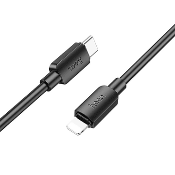 Cable Hoco X96 USB Tipo C PD a Lightning 1m 2.4A Negro