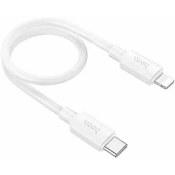 Cable Hoco X96 Hyper USB Tipo C PD a Lightning 25cm Blanco