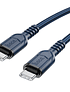 Cable Hoco X59 Victory USB Tipo C a USB Tipo C 1M 60W Azul