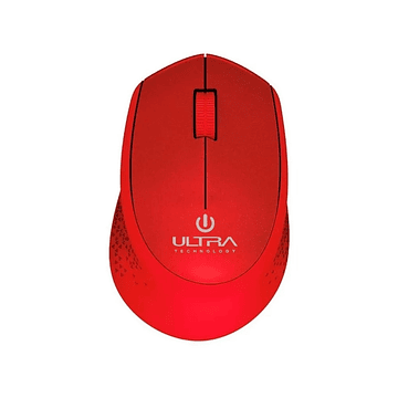 Mouse inalambrico Ultra 250WR Rojo