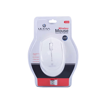 Mouse Inalambrico Ultra 250WB USB Blanco