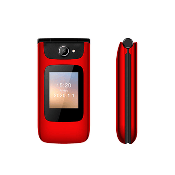 Telefono Senior Introtech Senior 4G Clamshell Rojo