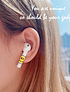 Sticker Autoadhesivo para Audifonos Airpods 3 Smile