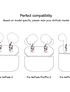 Sticker Autoadhesivo para Audifonos Airpods 1-2 Musica flor