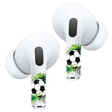 Sticker Autoadhesivo para Audifonos Airpods Pro-Pro2 Futbol