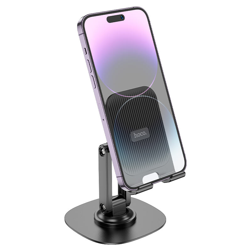 Soporte de celular Hoco HD6 Winner dual-axis para escritorio