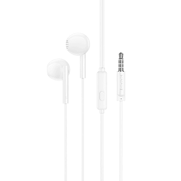 Audifonos Manos Libre Borofone BM76 3.5mm blanco