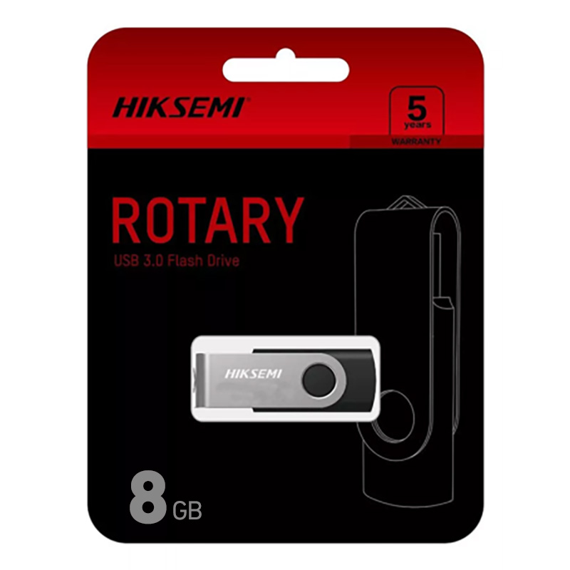 Pendrive 8GB USB 2.0, Rotary Hiksemi