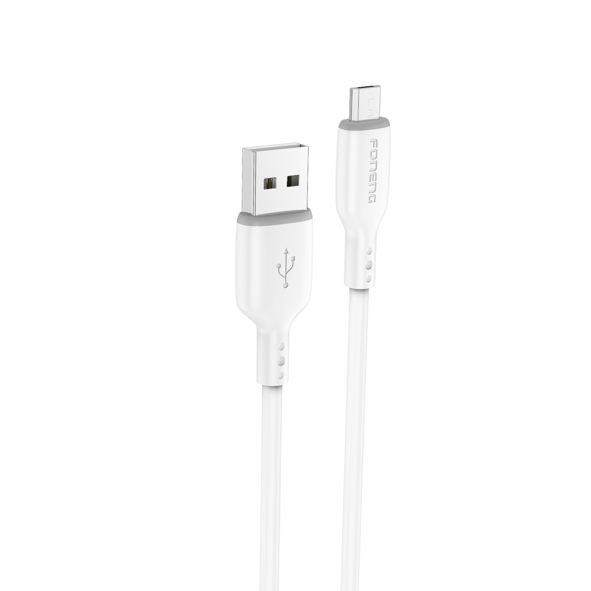 Cable Micro Foneng X90 2.1A 1M Blanco