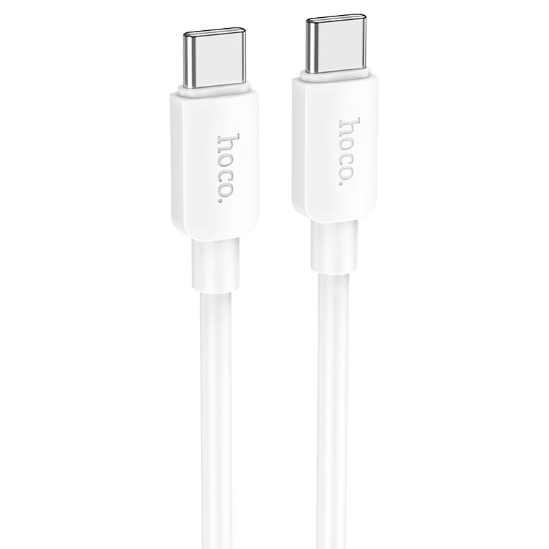 Cable Hoco X96 Hyper 60W Tipo C a Tipo C Blanco