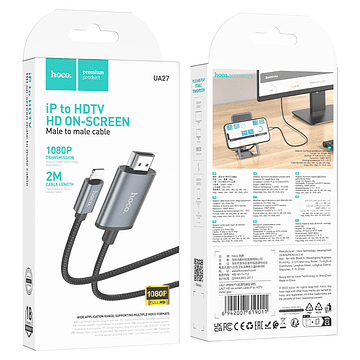 UA27 HD on-screen cable iP to HDTV