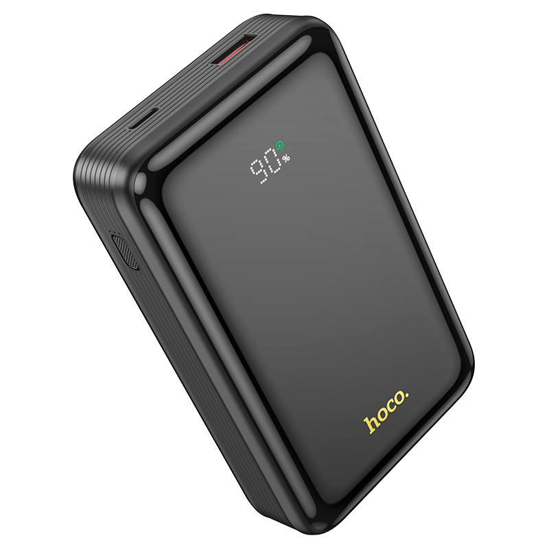 Batería externa Hoco Q21A - 22,5W 20000mAh, Powerbank Negro