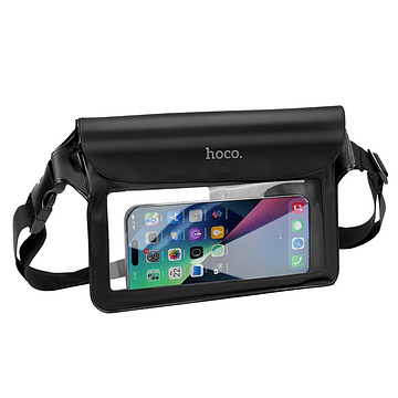 Funda Hoco HX51 Tribute, impermeable para smartphone, Negro