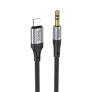 Cable Audio Hoco UPA26 Lightning Negro