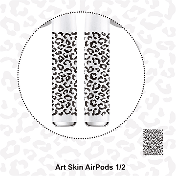 Sticker Autoadhesivo para Audifonos Airpods 1-2 Animal Print