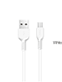 Cable Hoco X20 data Flash Tipo C 2A 3m Blanco