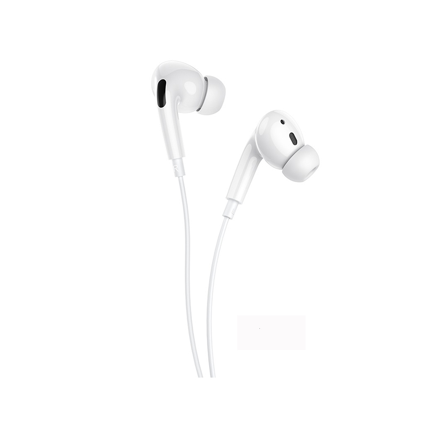 Audífonos Hoco M1 Pro Manos Libre Jack 3.5mm Blanco 2