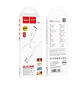 Cable Hoco X87 Magic silicone USB C PD a USB C PD 60W Blanco - Miniatura 2