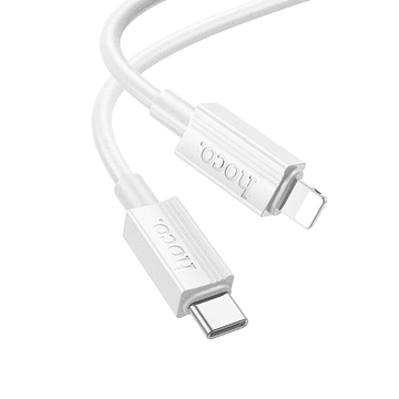 Cable Hoco X107 Favor Tipo C a iP Blanco