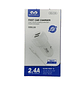 Set Cargador Auto Cable Tipo C Miccell VQ-C03 Blanco - Miniatura 2