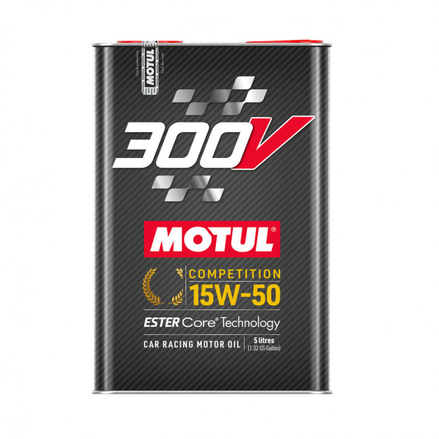 ACEITE MOTOR MOTUL 300V 15W50 BIDÓN 5L