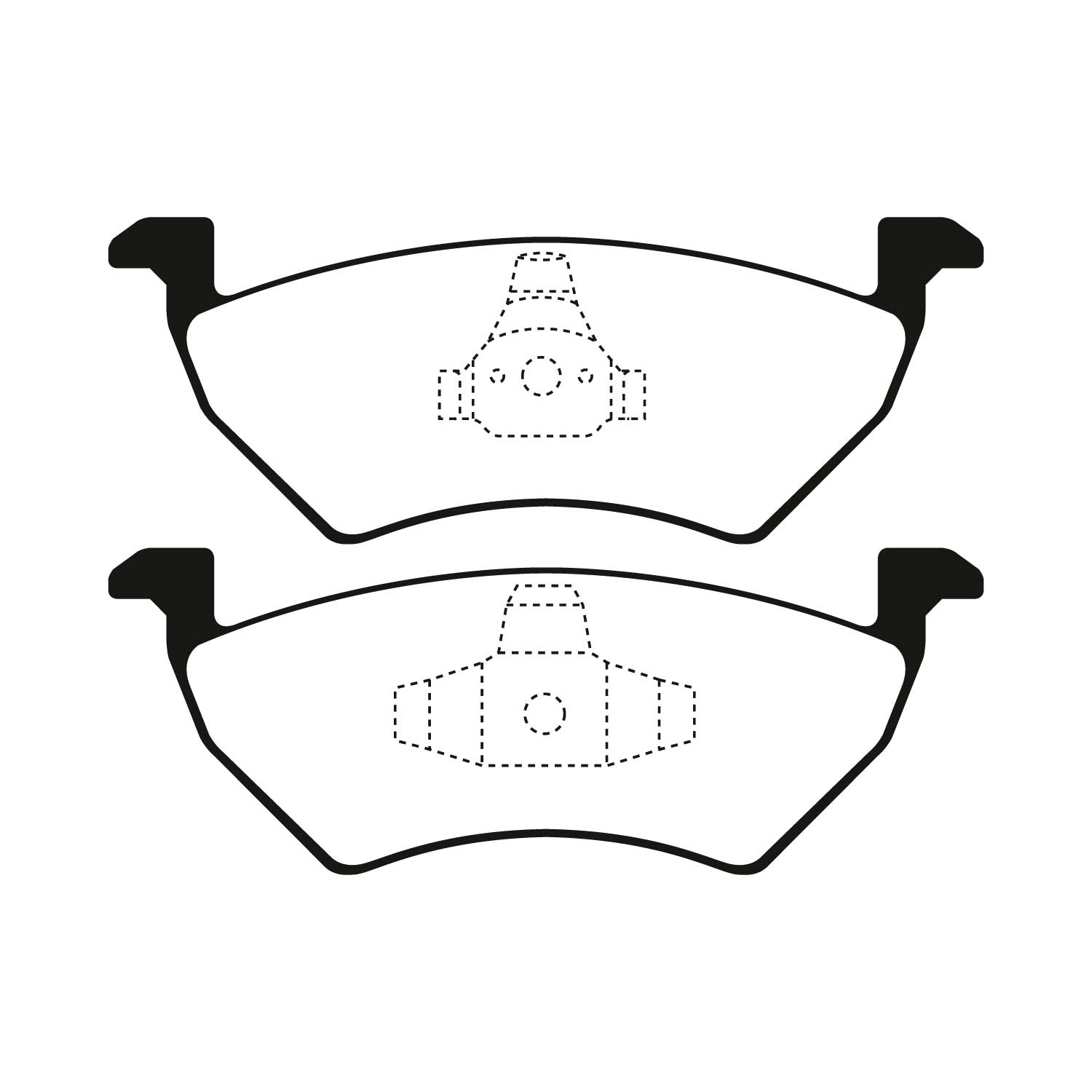 AP RACING - LMP257 SR PASTILLAS DE FRENO TRASERO PASTILLA DE FRENO