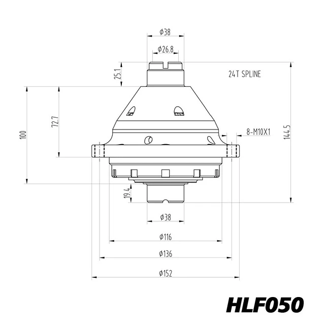 Diferencial de deslizamiento limitado Blackline - Peugeot Citroën - Caja de cambios BE1, BE3, BE4