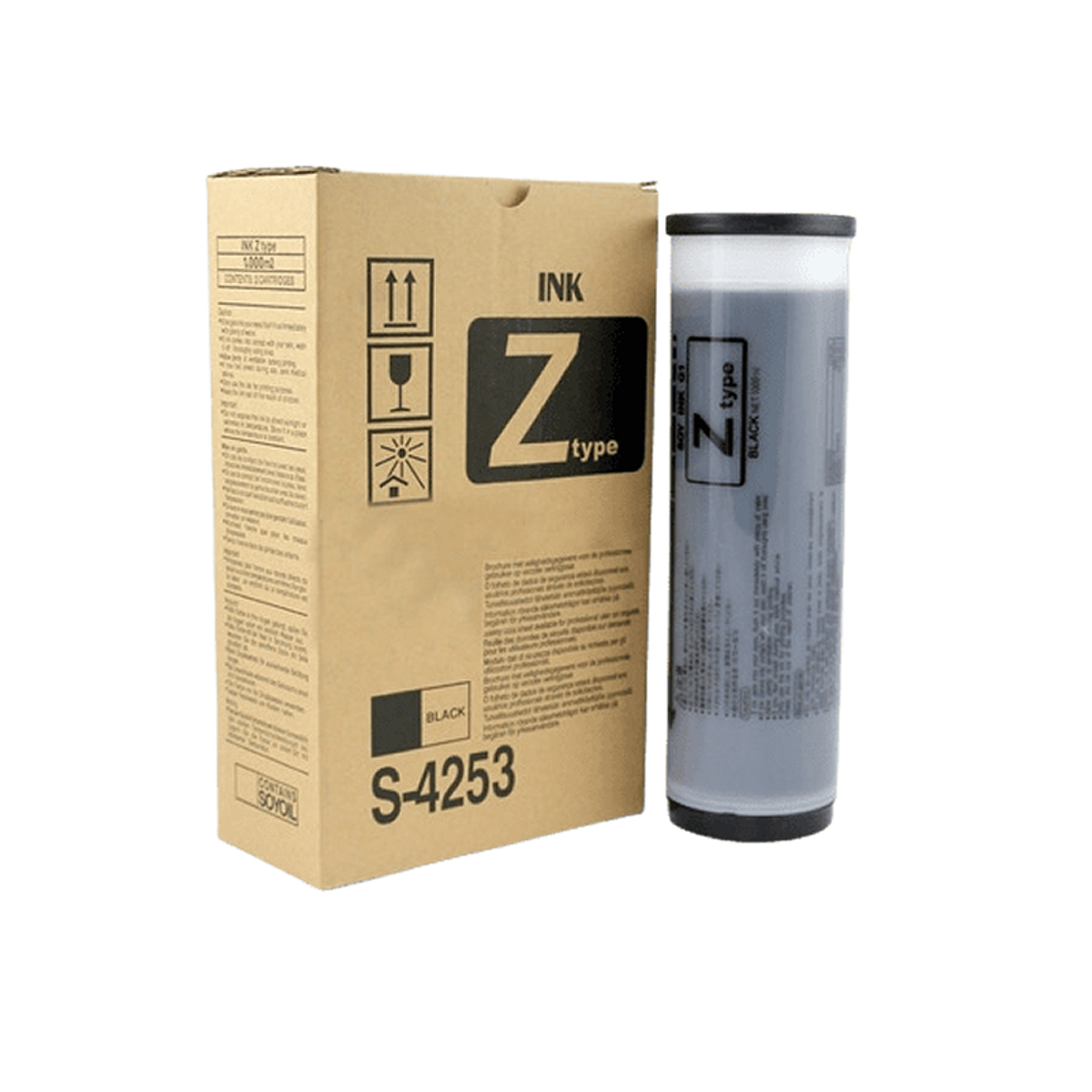 Tinta Riso RZ/RV 1000CC N STYLO - Alternativa | Gtc Ribbon