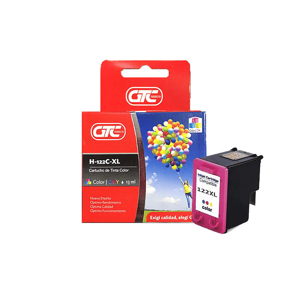 Cartucho Inkjet GTC 122C XL 1