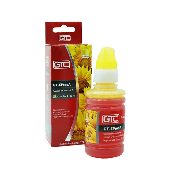 Botella Inkjet GTC EP100 Y 100ml 2