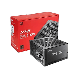Fuente De Poder Pylon 550W Black XPG