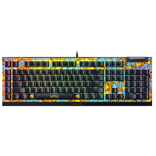 Teclado Blackwidow V4 X Green Switch Pokemon Starter 2