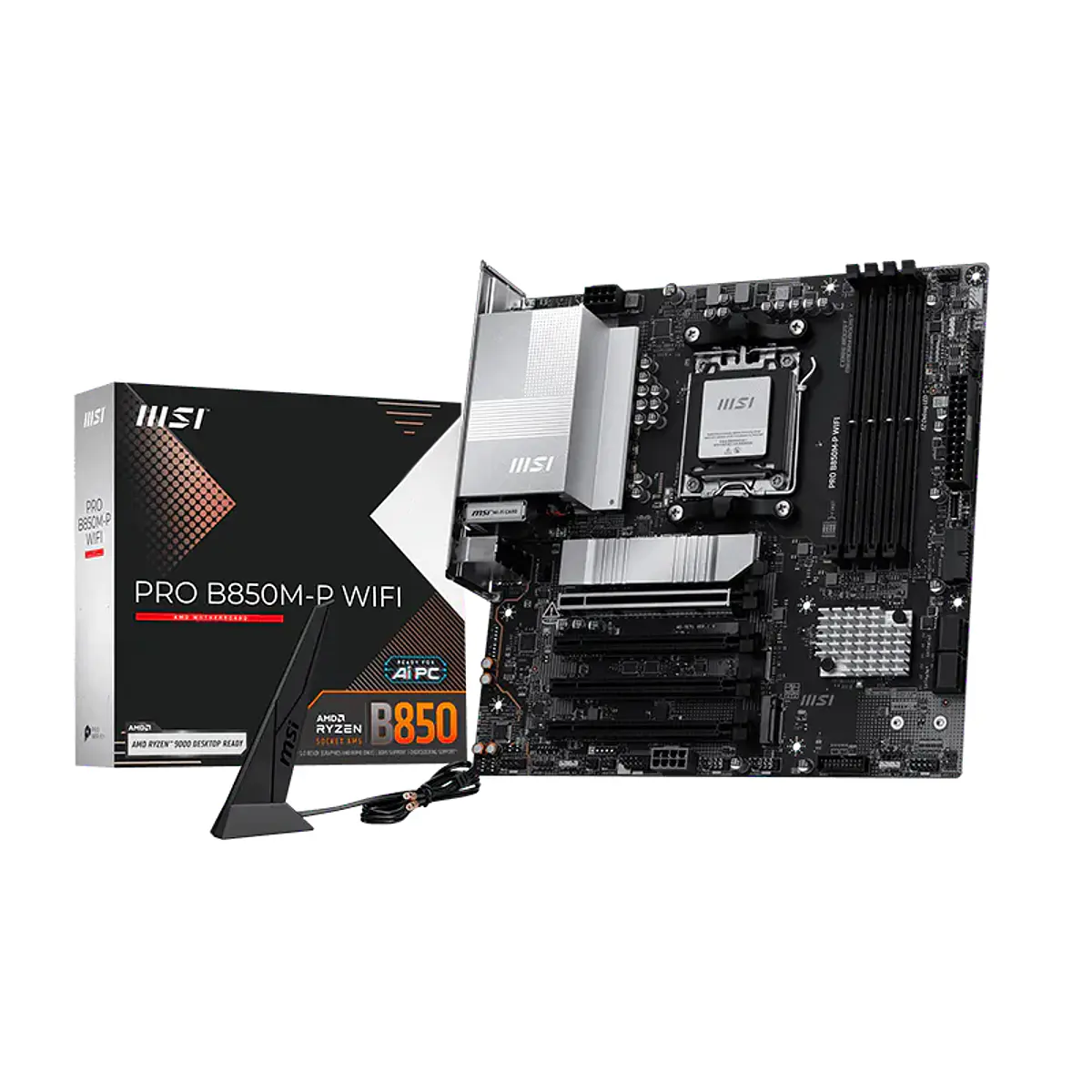 Placa Madre MSI Pro B850M-P WIFI AMD | Gtc Ribbon