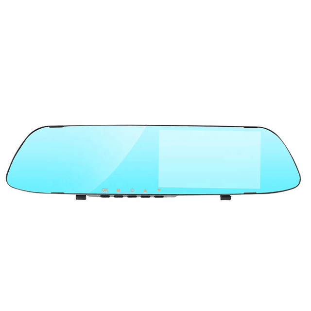 Espejo Retrovisor Con Cámara Retroceso Y Cámara Frontal 4.5