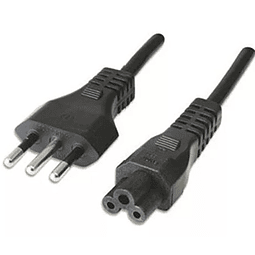 Cable De Poder 1.5 mts. Modelo Trébol