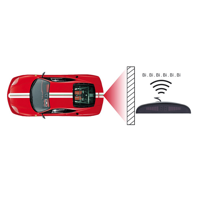 Sistema Censor De Retroceso Parking Car Distance Detection