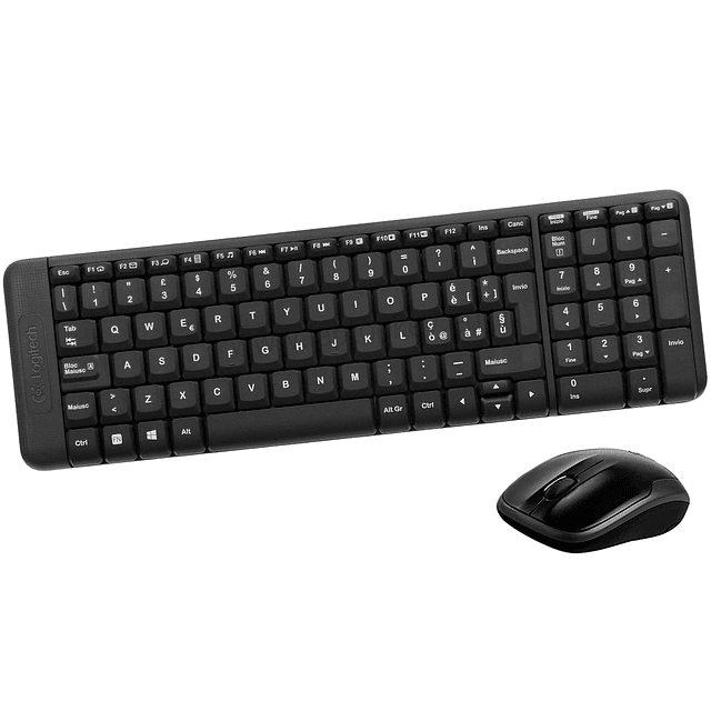 Combo Teclado + Mouse Inalámbrico Logitech Mk220