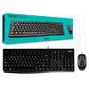 Kit Teclado + Mouse Logitech Mk120 Español Negro